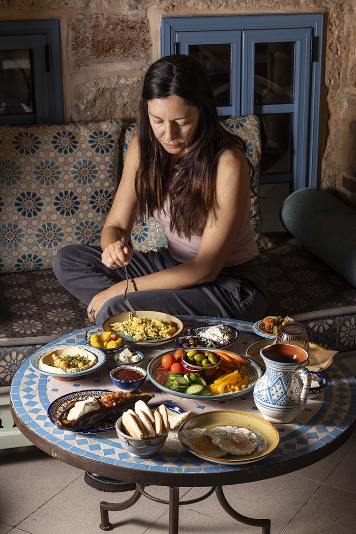 מלון ערבסק - ארוחת בוקר